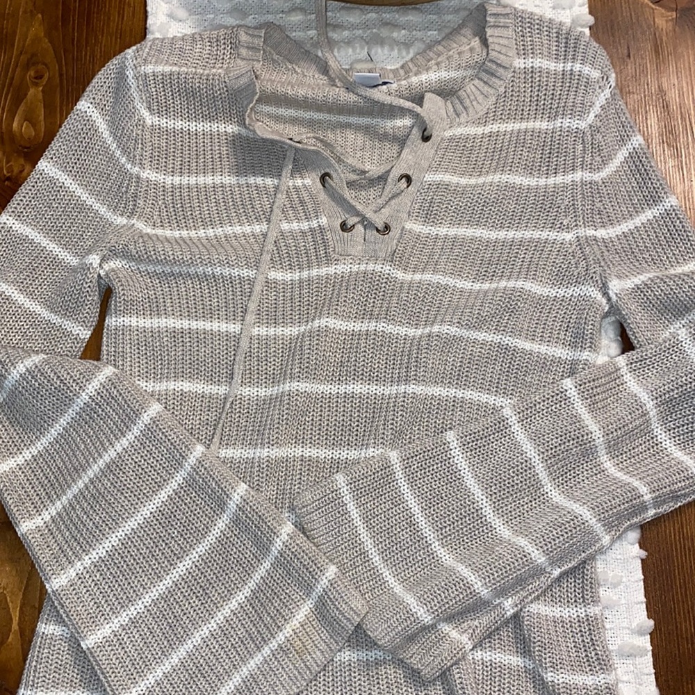 Flare Sleeve Sweater